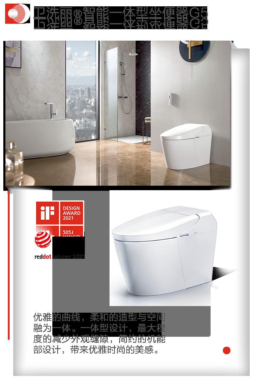 toto衛(wèi)浴六款產(chǎn)品榮獲2021紅點(diǎn)設(shè)計(jì)獎(jiǎng)